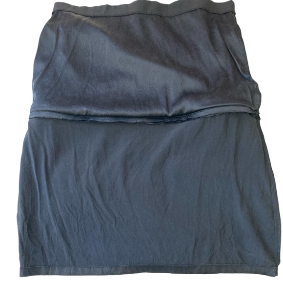 LIA KES - NEW YORK | Elegant Two-Tone Silk Dress Size 6 - Picture 7 of 11